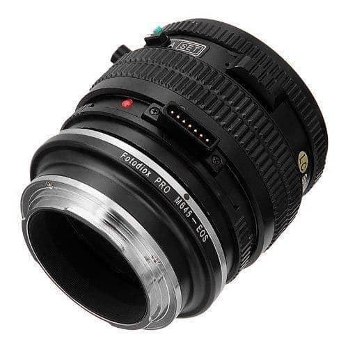 Fotodiox 07LAm645eosp Objektivadapter för Mamiya 645/M645 till Canon EOS