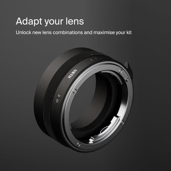 Urth - Anpassningsring för objektiv Kompatibel med Nikon F G-typ objektiv och Canon R-kamerahus