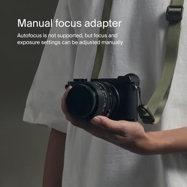 Urth - Anpassningsring för objektiv Kompatibel med Rollei SL35 QBM-objektiv och Sony E-kamerahus