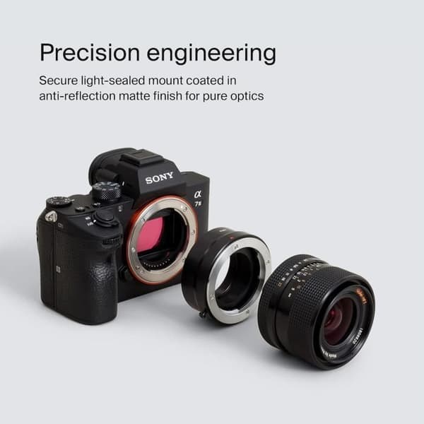 Urth - Anpassningsring för objektiv Kompatibel med Rollei SL35 QBM-objektiv och Sony E-kamerahus