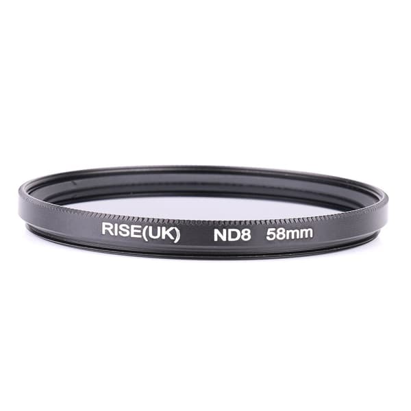 GRÅFILTER / ND8 58 MM