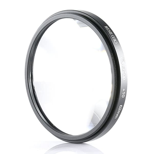 62 MM +10 CLOSE UP- / MAKRO- / NÄRBILDSFILTER