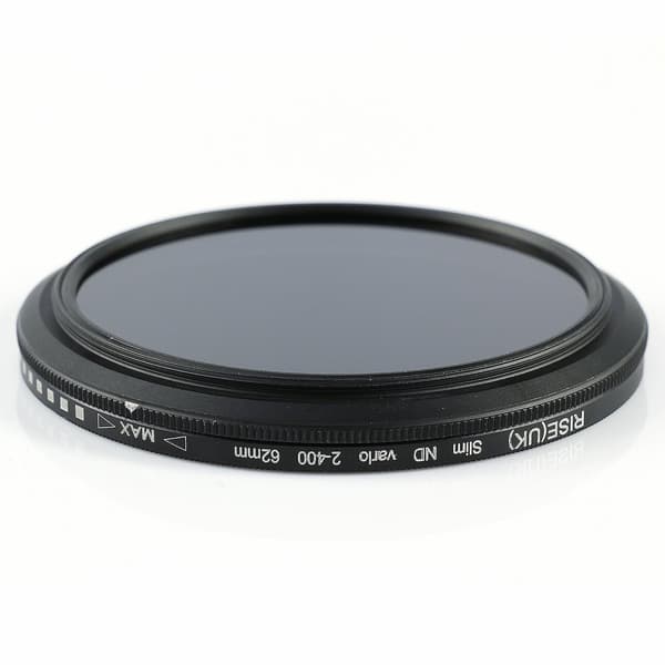 GRÅFILTER ND2-ND400 62 mm VARIABELT