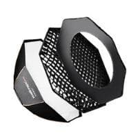 Walimex pro Octagon Softbox PLUS Orange Line 170 - 3,7 kg - 680 mm - 1700 mm - Sort - Guld - Sølv - Hvid (18819)