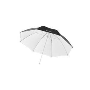 mantona Walimex Pro Reflex Sateenvarjo - Heijastava sateenvarjo - Musta / Valkoinen - Ø 150 cm (17659)
