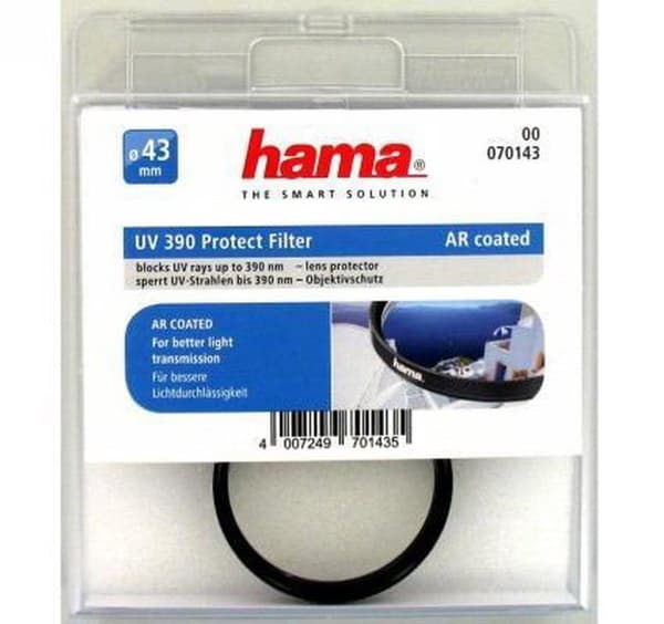 Hama UV Filter - AR Coating - 43mm