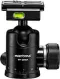 Pikkukuva 1 / 6: Mantona Onyx 8 -pallopää (M1-3008A) Arca-Swiss-yhteensopiva pikalukituslevy, 50 mm ammattikäyttöön tarkoitettu viimeistely DSLR-kameralle, peilittömäl