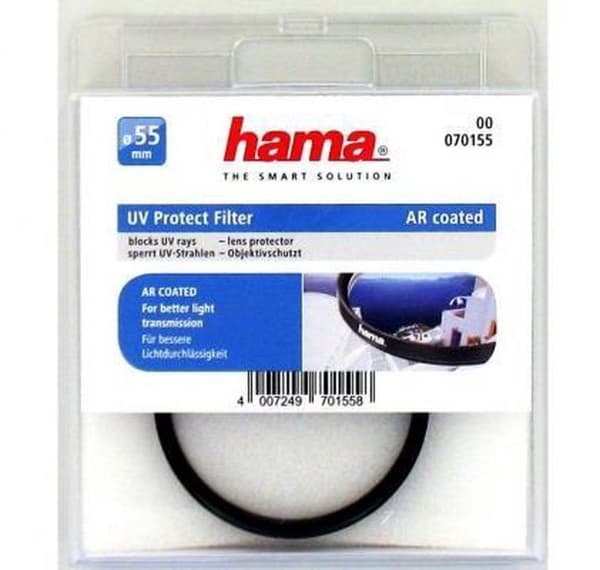 Hama UV-suodatin UV-390 (O-Haze) - Suodatin - UV-absorboiva - 55 mm