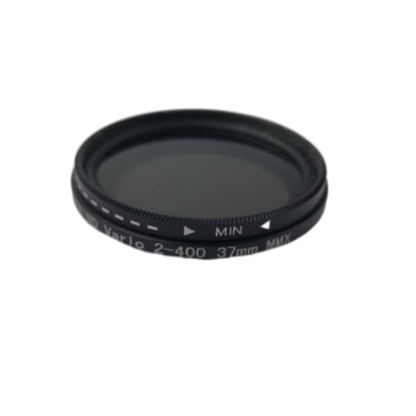 Justerbart Linsfilter ND2-ND400 37 mm 7x7x1 cm