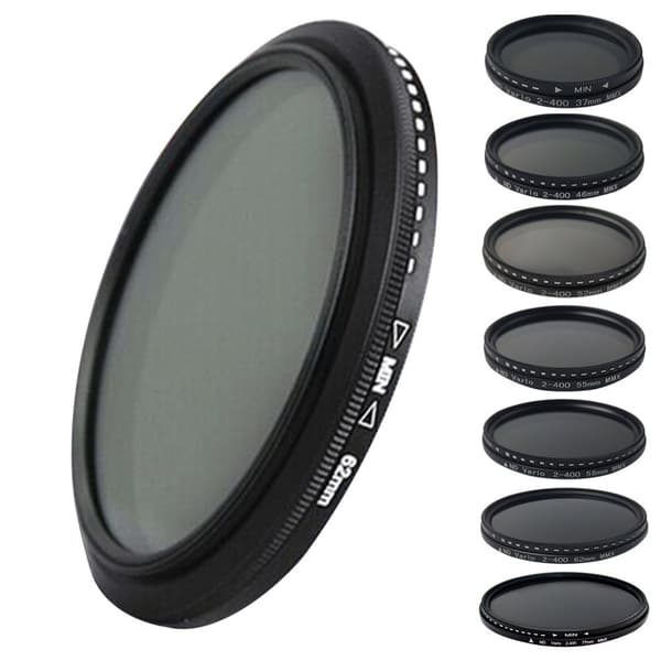 INF Neutraalitiheyssuodatin DSLR-kameralle Musta 58 mm
