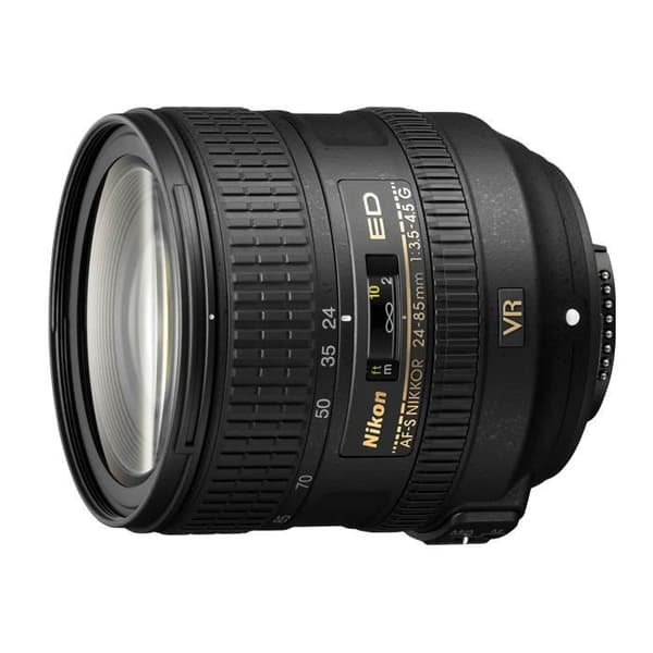 Nikon AF-S NIKKOR 24-85 mm f-3,5-4,5G ED VR, SLR, 16-11, standardzoomobjektiv, 0,38 m, Nikon F, 3,5 - 4,5