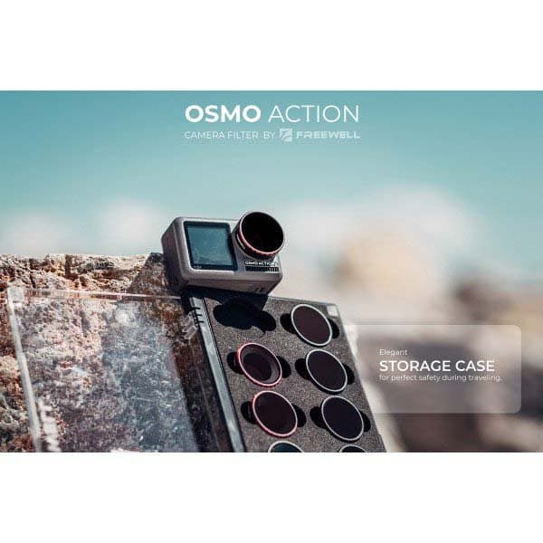 Freewell Toimintakameran Suodatin All Day Set Dji Osmo Action Musta
