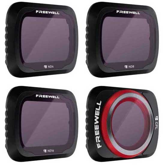 Freewell Drone Kamera Filter Dji Mavic Air 2 Standard Day 4 Enheder Sort