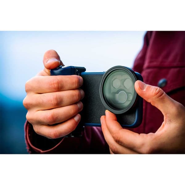 Freewell Magneettinen Hehkusumu Sherpa 1/4 Iphone 13/14 Dslr/dslm Kamera Suodattaa Musta