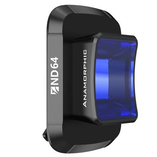 Freewell Drone-kameran Suodatin Anamorphic Nd64 Dji Mavic Air 2 Musta