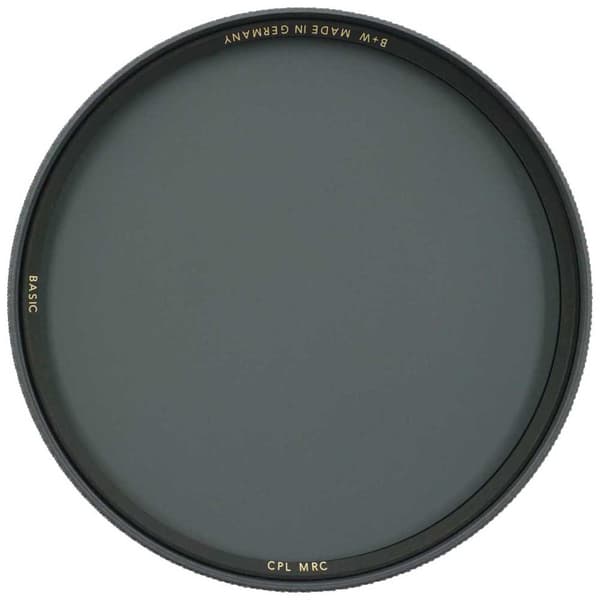 B+w Pyöreä Polarisaatiosuodatin Basic 72 Mm Musta