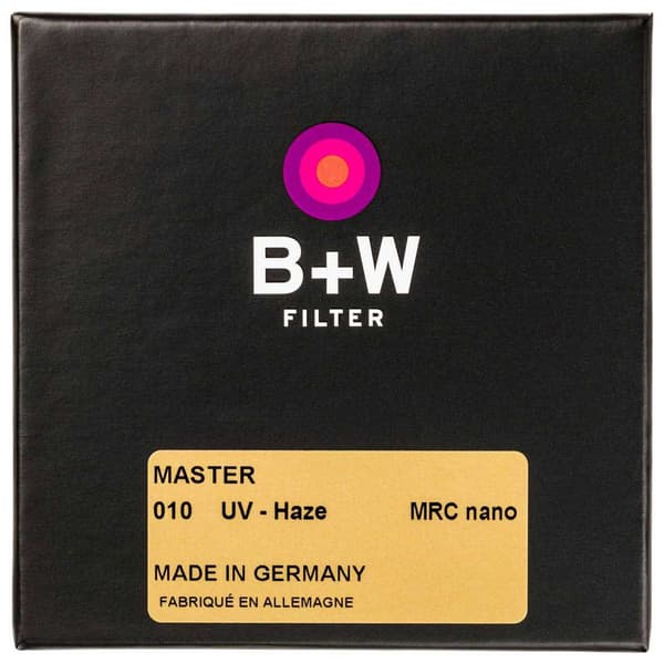 B+w Uv-suodatin Nano Master 58 Mm Musta
