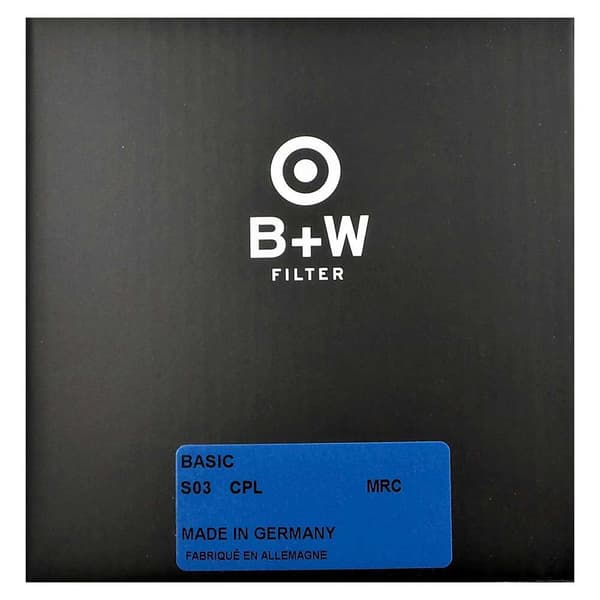 B+w Polariserande Filter Basic Pol Circular Mrc 43 Mm Svart