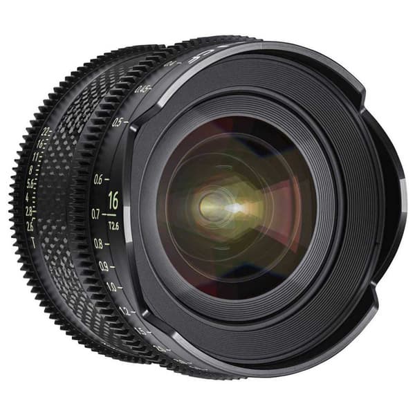 Samyang Linse Xeen T Cf Cinema Canon 16 Mm F/2.6 Sort Sort
