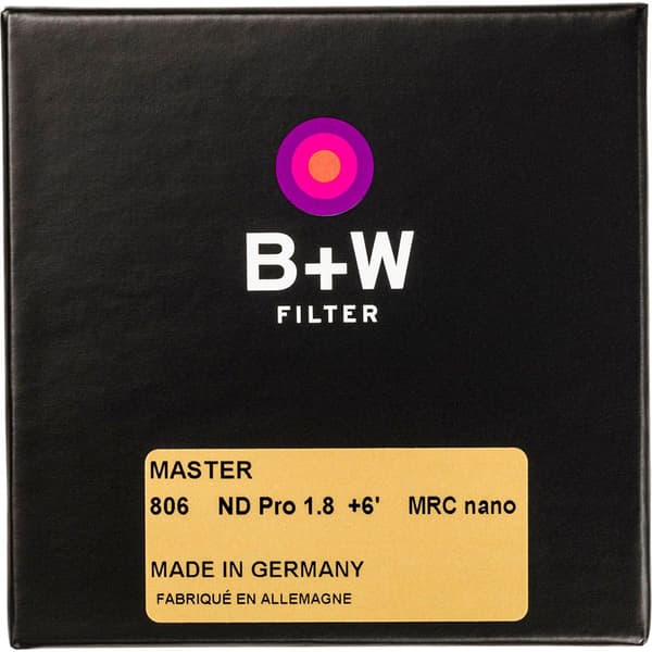 B+w Polarisoiva Suodatin Nd 1.8 Mrc Nano Master 37 Mm Musta