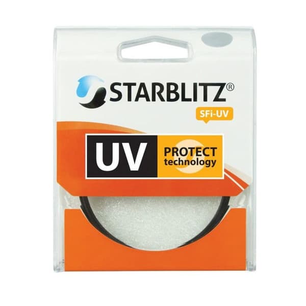 Starblitz UV och skyddsfilter för fotolins (49mm)