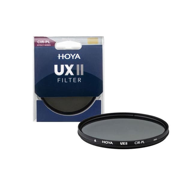 HOYA - PLC UX 62mm MKII cirkulärt polariserande filter - Reflexionskontroll och kontrastförbättring