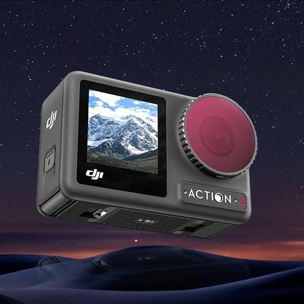 INF DJI Action 4 Action Camera Pro -suodatinsarja (ND8/16/32/CPL)
