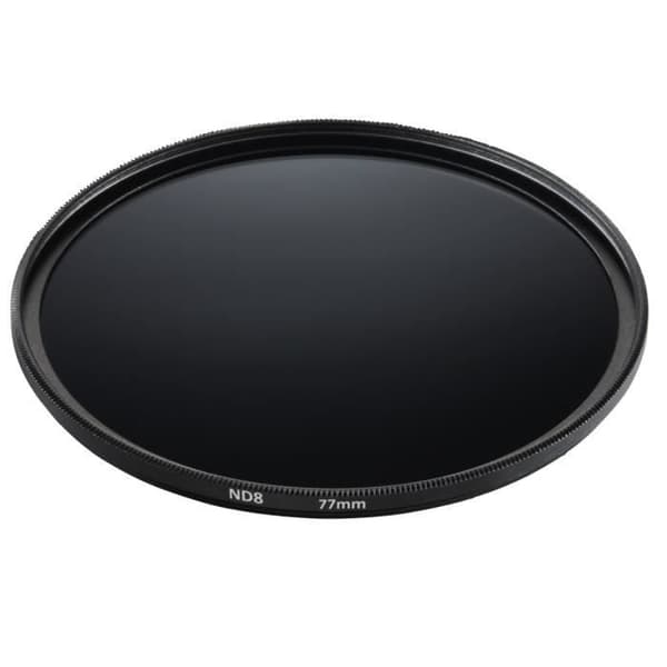77 mm ND8, ND64, ND1000 grå filterset med grå filterfodral