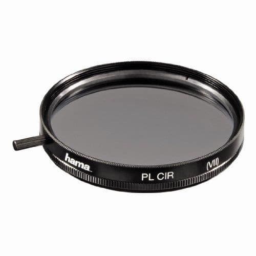 Cirkulär polarisationsfilter - HAMA - 00072572 - 72mm - Svart - Hög kvalitet