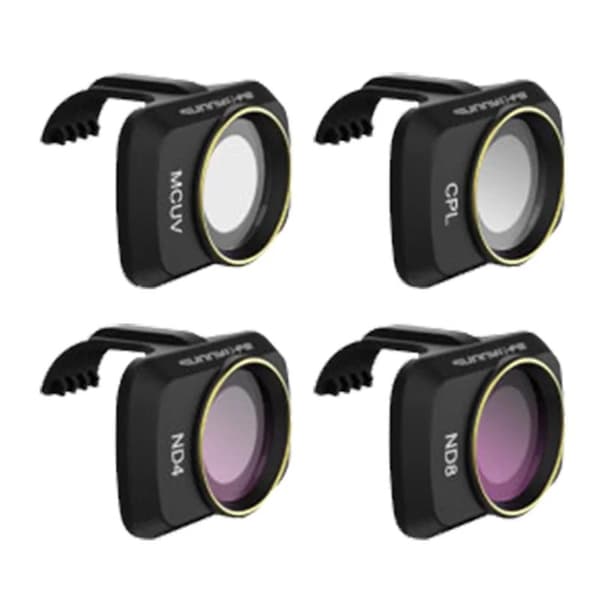 Sæt med 4 filtre CPL ND 4/8 UV Sunnylife til DJI Mini 2 (MM-FI9257)