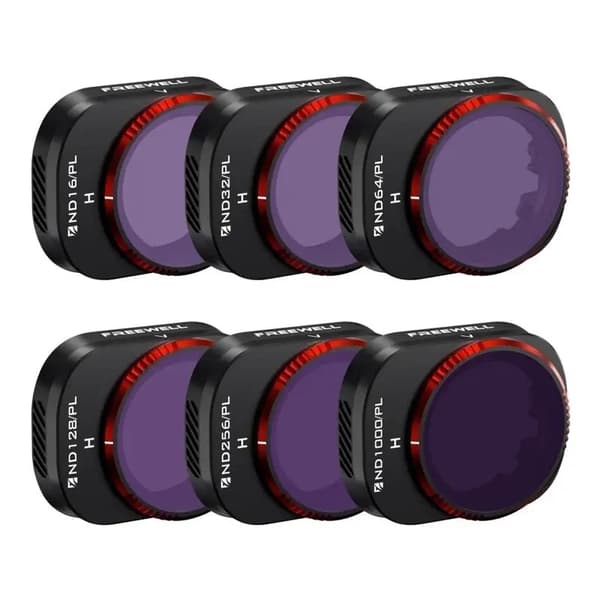 Sett med 6 filtre Bright Day Freewell for DJI Mini 4 Pro