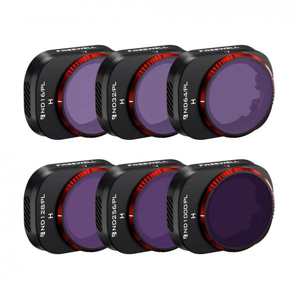 Sett med 6 filtre Bright Day Freewell for DJI Mini 4 Pro