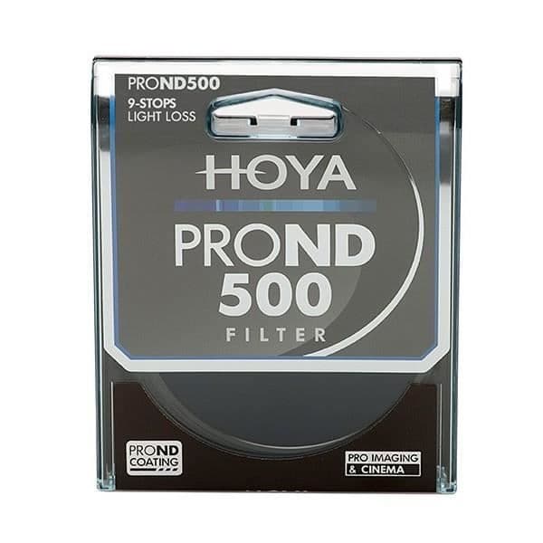 HOYA - PRO ND500 neutralt grått filter - 82mm - Minskning av mängden ljus - Neutral färgbalans