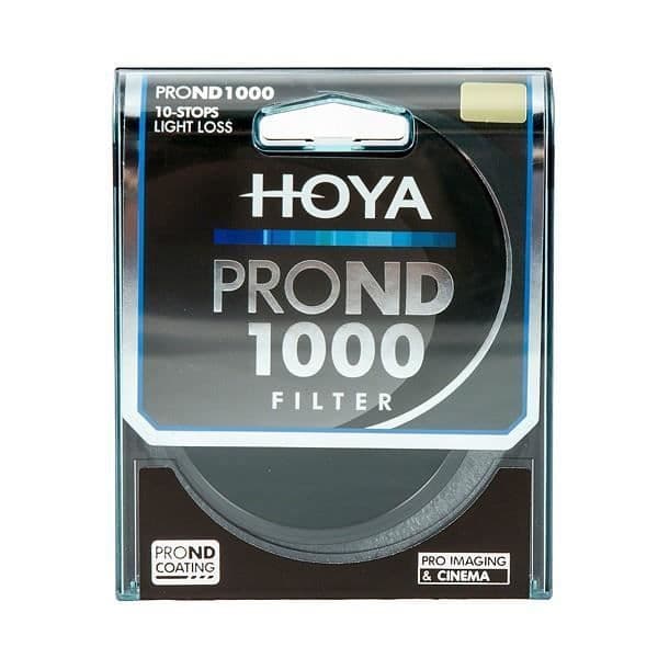 HOYA PROND100062 PRO ND 1000 filter - 62mm - Ljusreducering för kreativa effekter - 1 års garanti