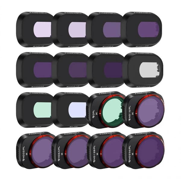 16 suodattimen sarja Freewell DJI Mini 4 Pro -droonille