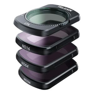 Linssisuodatinsarja CPL + ND16/64/256 TELESIN DJI Osmo Pocket 3:lle
