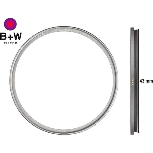 UV-filter 43mm BW T-Pro 010 Kameraskyddsfilter