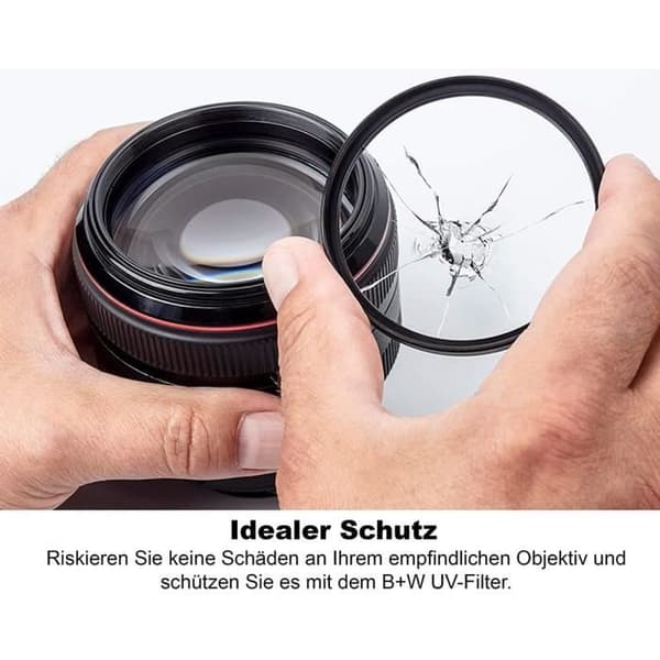 UV-filter - BW - MRC Basic - 77mm - Optiskt glas - Vattentät