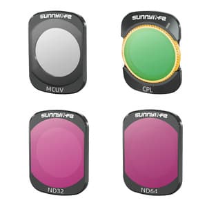 Filtry MCUV, CPL, ND32, ND64 Sunnylife til DJI Osmo Pocket 3