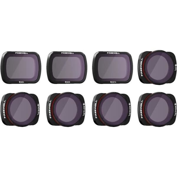 Freewell Gear Kit med filter hela dagen för Osmo Pocket, Pocket 2