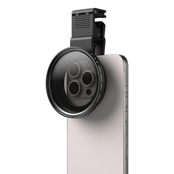 Mobilt klemmefilter Apexel HD Glas 67mm ND32 APL-67VND32