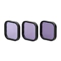Miniatyrbilde 3 av 3: Sett med 3 Telesin ND 8/16/32 filtre for GoPro GoPro Hero 13 Black (S5-FLT-12-TGP)