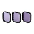 Miniatyrbilde 1 av 3: Sett med 3 Telesin ND 8/16/32 filtre for GoPro GoPro Hero 13 Black (S5-FLT-12-TGP)
