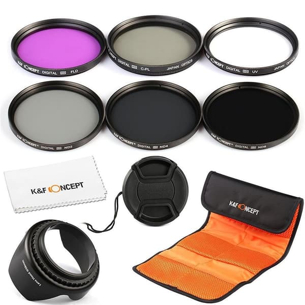 INF DSLR-kameran linssisuodatinsarja valokuvaukseen  62 mm