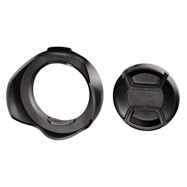 Hama Universal objektivhætte med objektivhætte - modlysblænde med objektivhætte - 67 mm (93667)