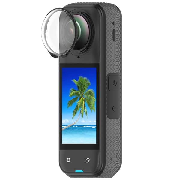 INF Insta360 X4 Suojalinssi - Parannettu Selkeys & Turvallisuus Musta