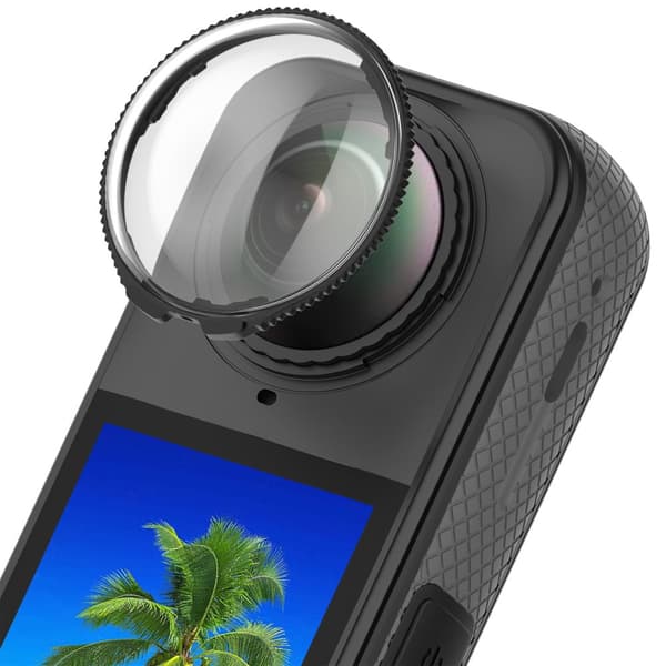 INF Insta360 X4 Suojalinssi - Parannettu Selkeys & Turvallisuus Musta