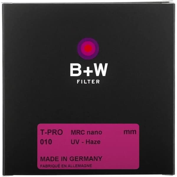 B-W B+W 010 T-Pro Anti-UV och Anti-UV-filter med MRC Nano Titanium Finish, 16 x tjocklek Super Slim, Premium 30,5 mm - 1097744