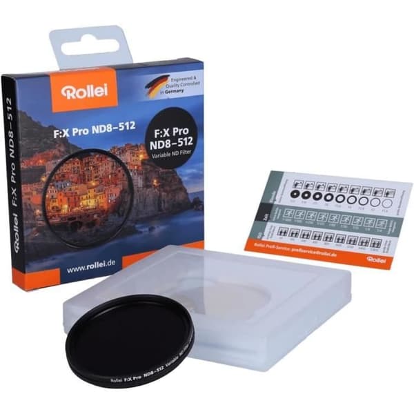 Filtre Rollei F:X Pro variabel ND8-NLD512