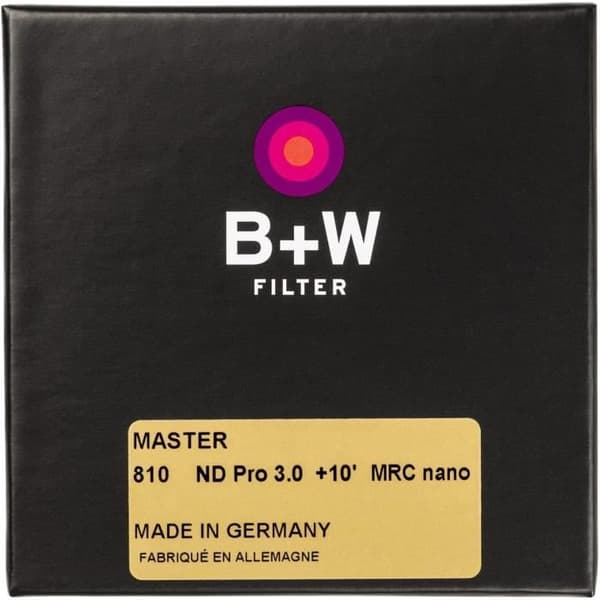 Filtre ND 3.0 - BW - MRC Nano Master - 67mm - Konstigt suddig - Maximal antireflektion